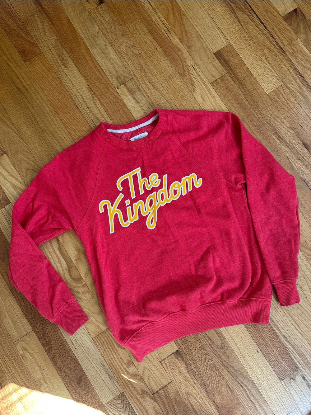 The Kingdom Red Crewneck Sweatshirt - Women's Pullover
